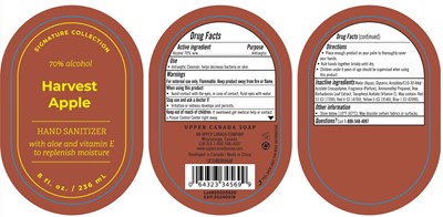 Image Of The Label (At Home Harvest Apple)